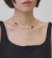 画像4: アシンメトリーパールチョーカー　Asymmetry Pearl Choker (4)