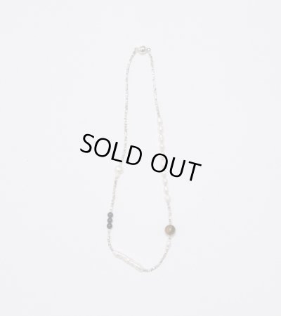 画像1: アシンメトリーパールチョーカー　Asymmetry Pearl Choker