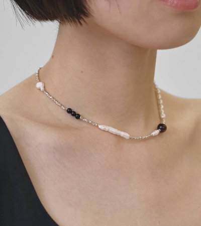 画像5: アシンメトリーパールチョーカー　Asymmetry Pearl Choker