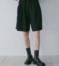 タックハーフパンツ　Tuck Half Pants