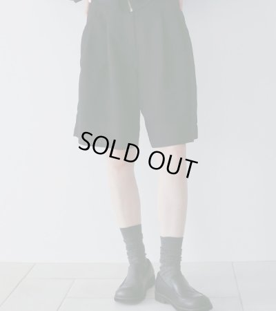 画像1: タックハーフパンツ　Tuck Half Pants