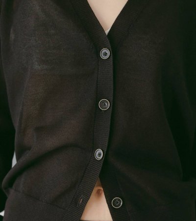 画像20: ハイゲージシアーカーディガン　Highgauge Sheer Cardigan