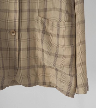 画像4: チェックオーバージャケット　Check Over Jacket