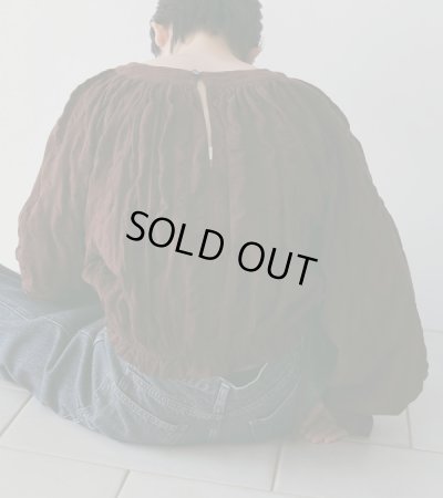 画像1: ギャザーボリュームブラウス　Gather Volume Blouse