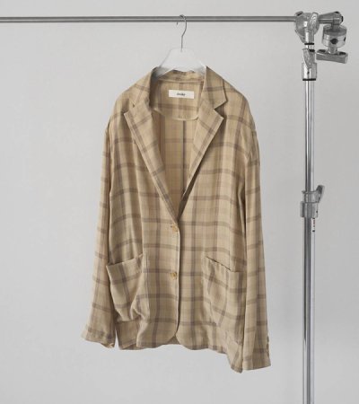 画像3: チェックオーバージャケット　Check Over Jacket