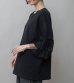 画像10: 裏毛×チュールラッフルスリーブトップス (10)