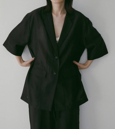 画像7: シアーハーフスリーブジャケット　Sheer Halfsleeve Jacket