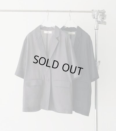 画像2: シアーハーフスリーブジャケット　Sheer Halfsleeve Jacket