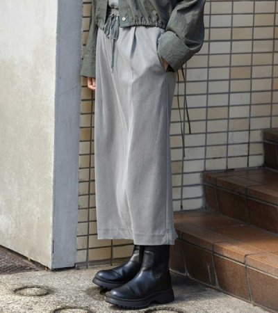 画像8: サテンジャージータイトスカート