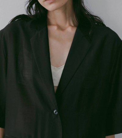 画像12: シアーハーフスリーブジャケット　Sheer Halfsleeve Jacket