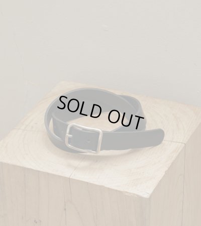画像2: バックルレザーベルト　Backle Leather Belt