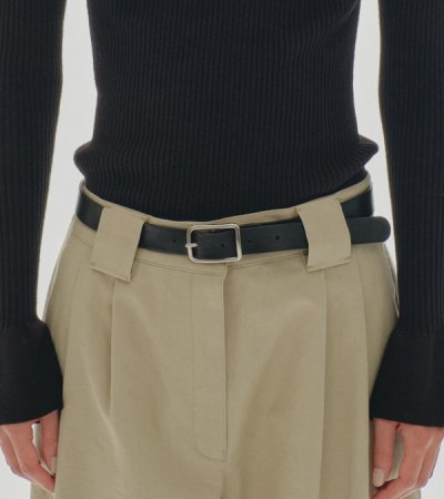 画像6: バックルレザーベルト　Backle Leather Belt