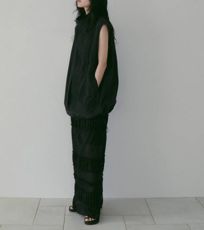 画像5: スタンドカラーポケットベスト　Standcollar Pocket Vest