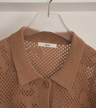 画像4: メッシュパターンニット　Mesh Pattern Knit