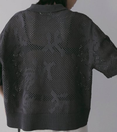 画像12: メッシュパターンニット　Mesh Pattern Knit