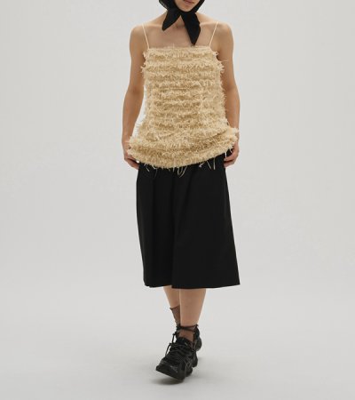 画像5: テープヤーンジャガードキャミソール　Tapeyarn Jacquard Camisole