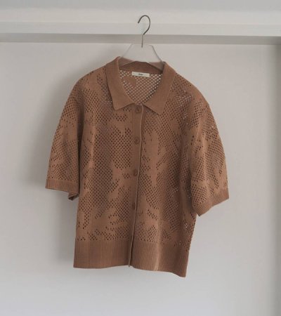 画像2: メッシュパターンニット　Mesh Pattern Knit