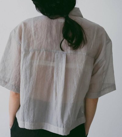 画像8: シアーハーフスリーブシャツ　Sheer Halfsleeve Shirts