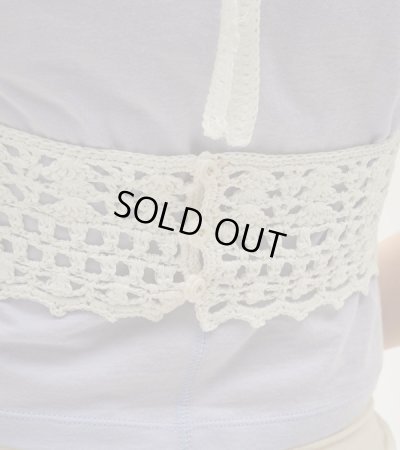 画像7: クロシェニットビスチェ　Crochet Knit Bustier