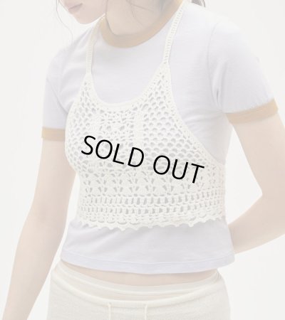 画像5: クロシェニットビスチェ　Crochet Knit Bustier