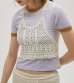 画像5: クロシェニットビスチェ　Crochet Knit Bustier (5)