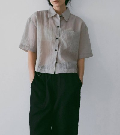 画像6: シアーハーフスリーブシャツ　Sheer Halfsleeve Shirts
