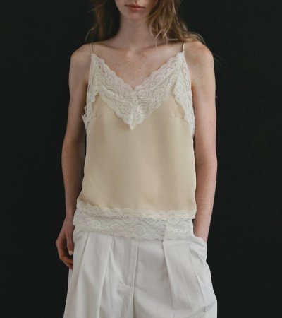 画像7: サテンレースキャミソール　Satin Lace Camisole
