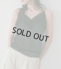 サテンレースキャミソール　Satin Lace Camisole