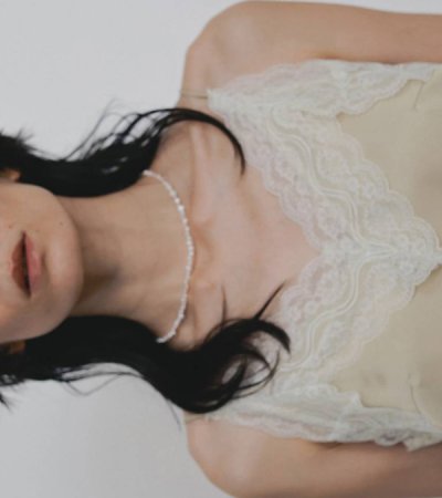 画像12: サテンレースキャミソール　Satin Lace Camisole