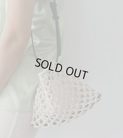 画像13: マクラメショルダーバッグ　Macrame Shoulder Bag