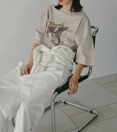 画像6: プリントオーバーティーシャツ　Print Over T-Shirts