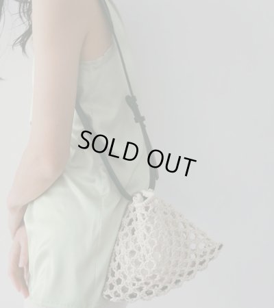 画像12: マクラメショルダーバッグ　Macrame Shoulder Bag