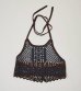 画像2: クロシェニットビスチェ　Crochet Knit Bustier (2)