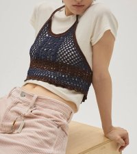 クロシェニットビスチェ　Crochet Knit Bustier