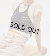 クロシェニットビスチェ　Crochet Knit Bustier