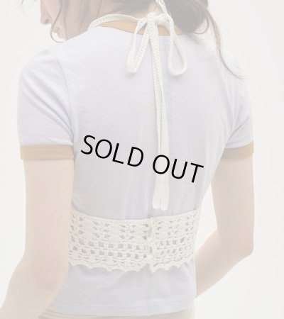 画像6: クロシェニットビスチェ　Crochet Knit Bustier