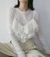 画像9: メッシュフリルキャミソール　Mesh Frill Camisole (9)