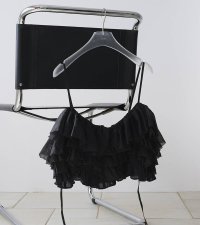 メッシュフリルキャミソール　Mesh Frill Camisole