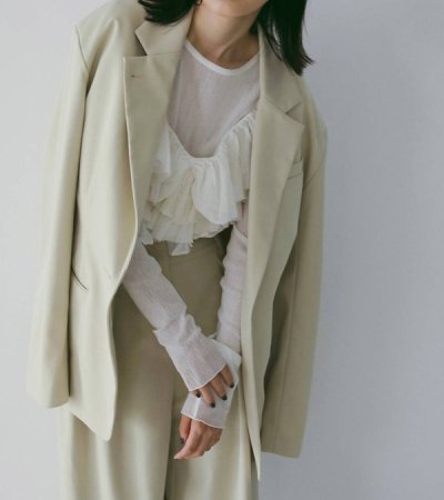 画像11: メッシュフリルキャミソール　Mesh Frill Camisole