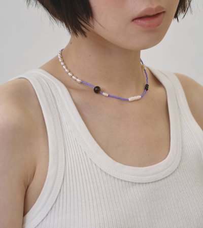 画像15: アシンメトリーミックスチョーカー　Asymmetry Mix Choker