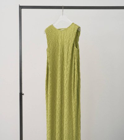 画像2: スリーブレスシャーリングワンピース　Sleeveless Shirring Onepiece