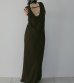 画像12: スリーブレスシャーリングワンピース　Sleeveless Shirring Onepiece (12)