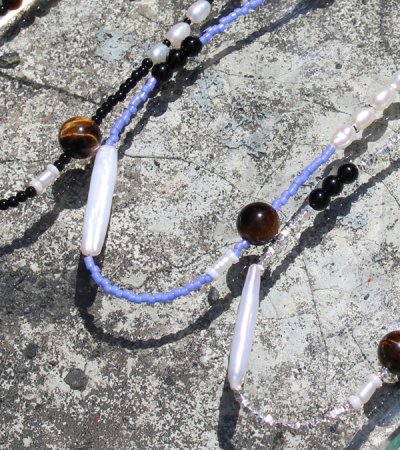 画像10: アシンメトリーミックスチョーカー　Asymmetry Mix Choker