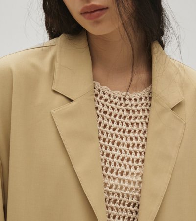 画像13: スカラップニットタンクトップ　Scallop Knit Tanktop