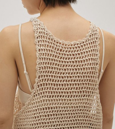 画像9: スカラップニットタンクトップ　Scallop Knit Tanktop
