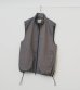 画像2: スタンドカラージップベスト　Standcollar Zip Vest (2)