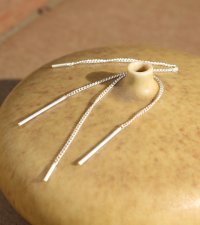 ロングチェーンピアス　Long Chain Pierce(Silver925)