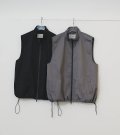 スタンドカラージップベスト　Standcollar Zip Vest