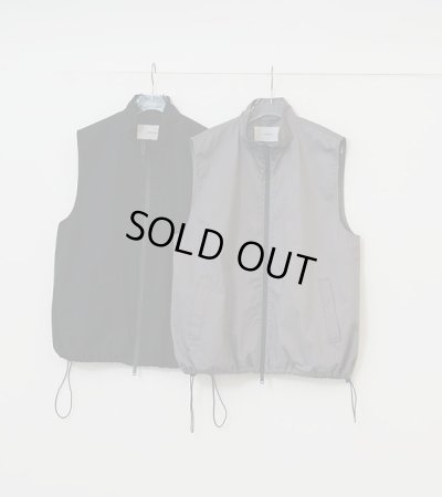画像1: スタンドカラージップベスト　Standcollar Zip Vest