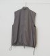 画像6: スタンドカラージップベスト　Standcollar Zip Vest (6)